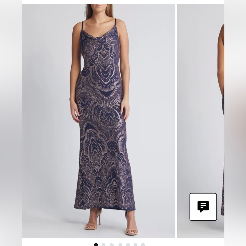 Jump Apparel Glitter Gown